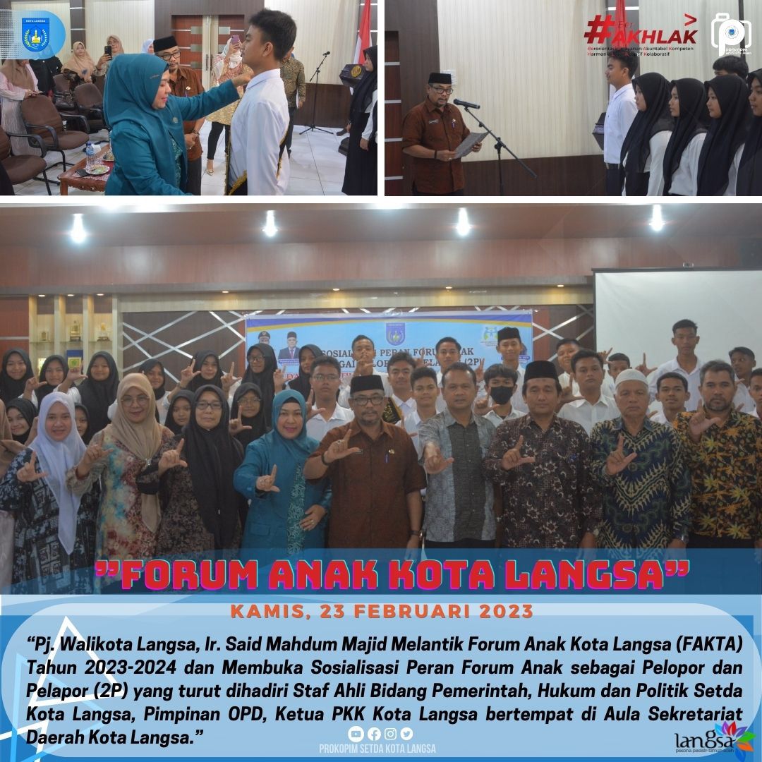 Forum Anak Kota Langsa.