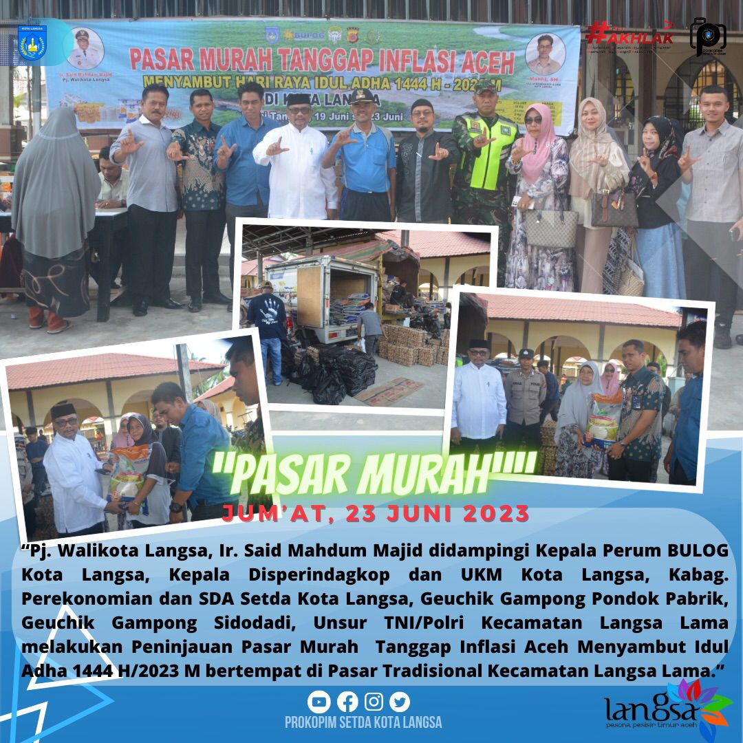 Pasar Murah.