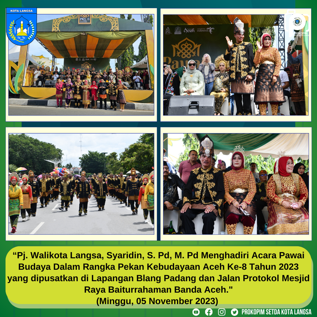 Pawai Budaya PKA Ke 8 Tahun 2023.