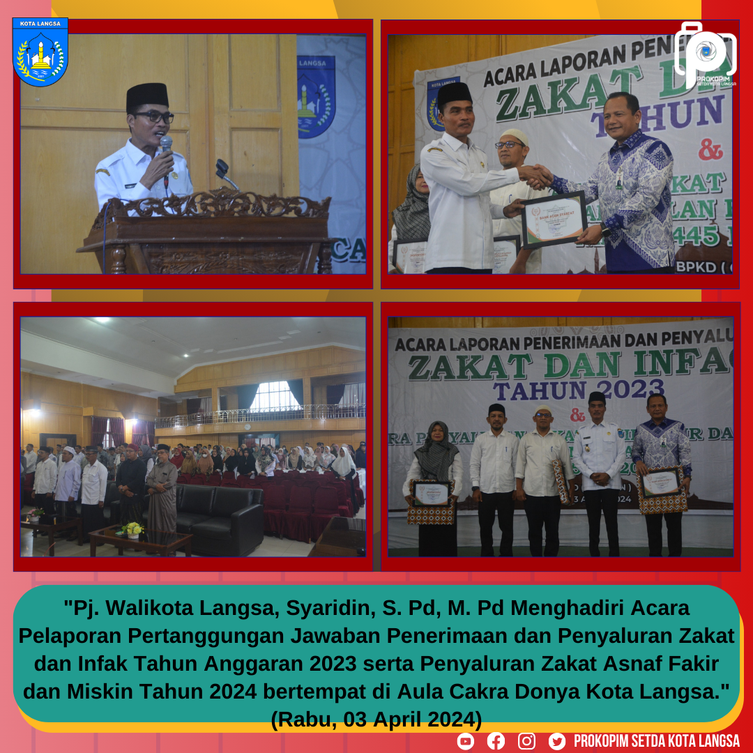 Penyaluran Zakat.