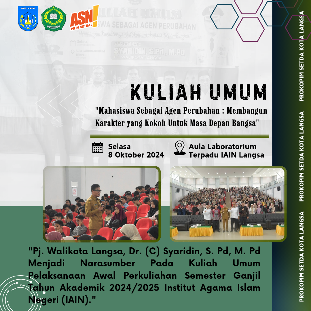 Kuliah Umum.