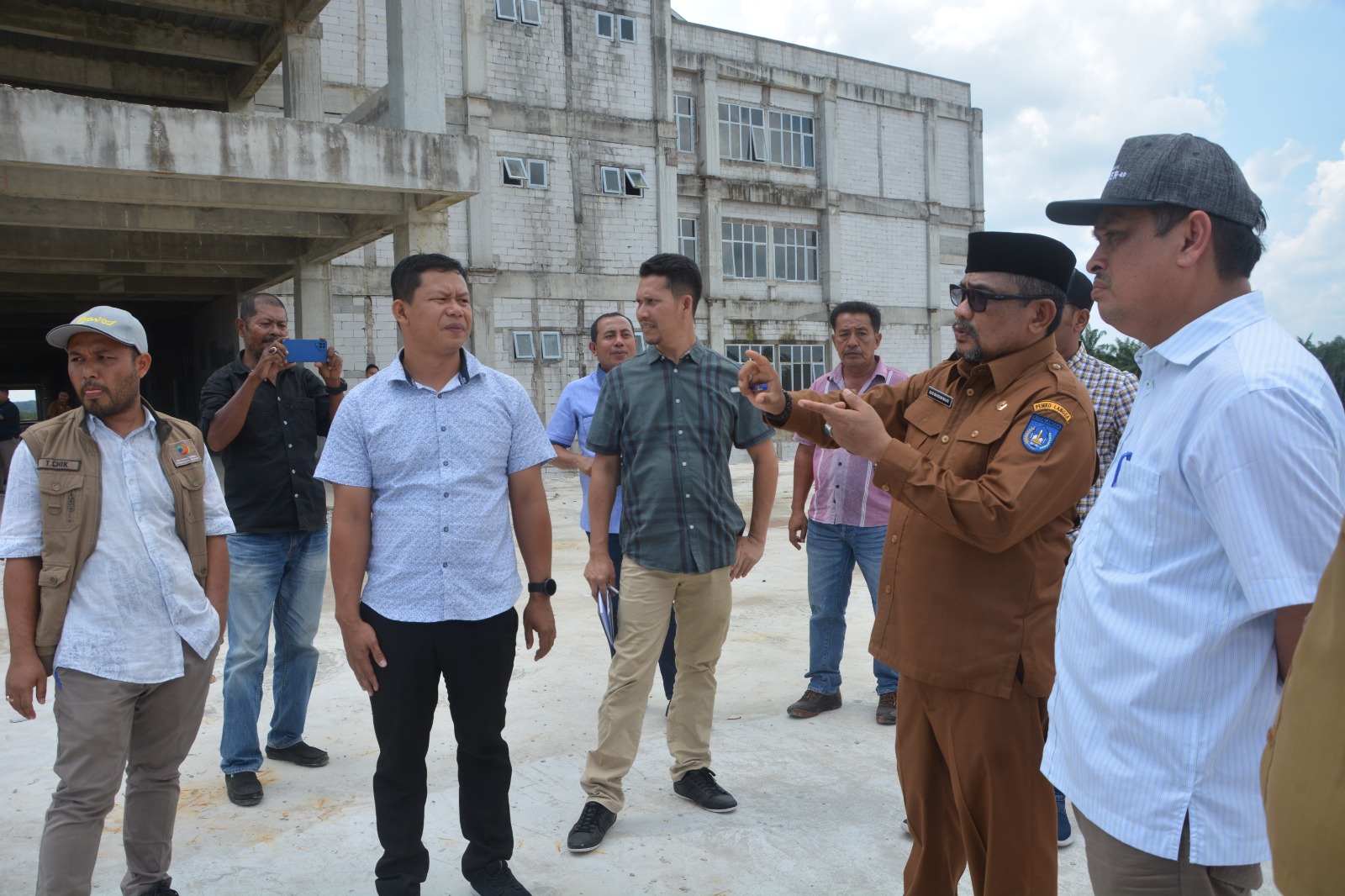 Pj. Walikota Menerima Kunjungan Kerja Tim Komisi V DPR Aceh Dalam Rangka Peninjauan Perkembangan Pembangunan Rumah Sakit Regional Langsa.