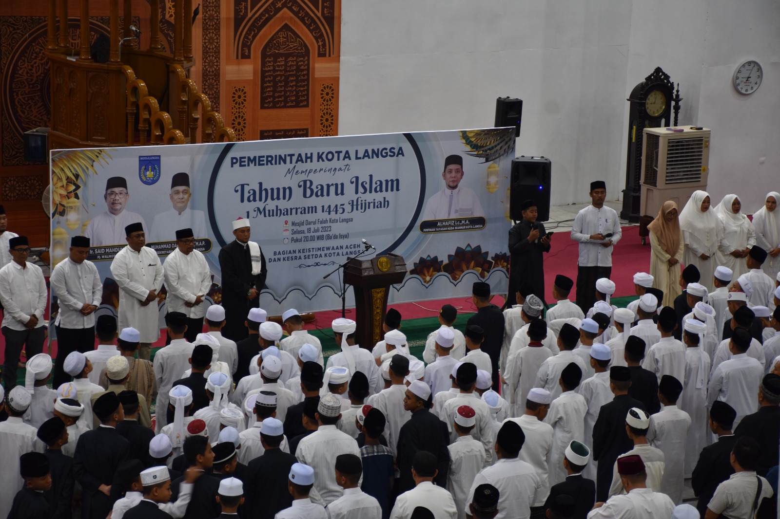 Pemerintah Kota Langsa Peringati Tahun Baru Islam 1 Muharram 1445 Hijriah.