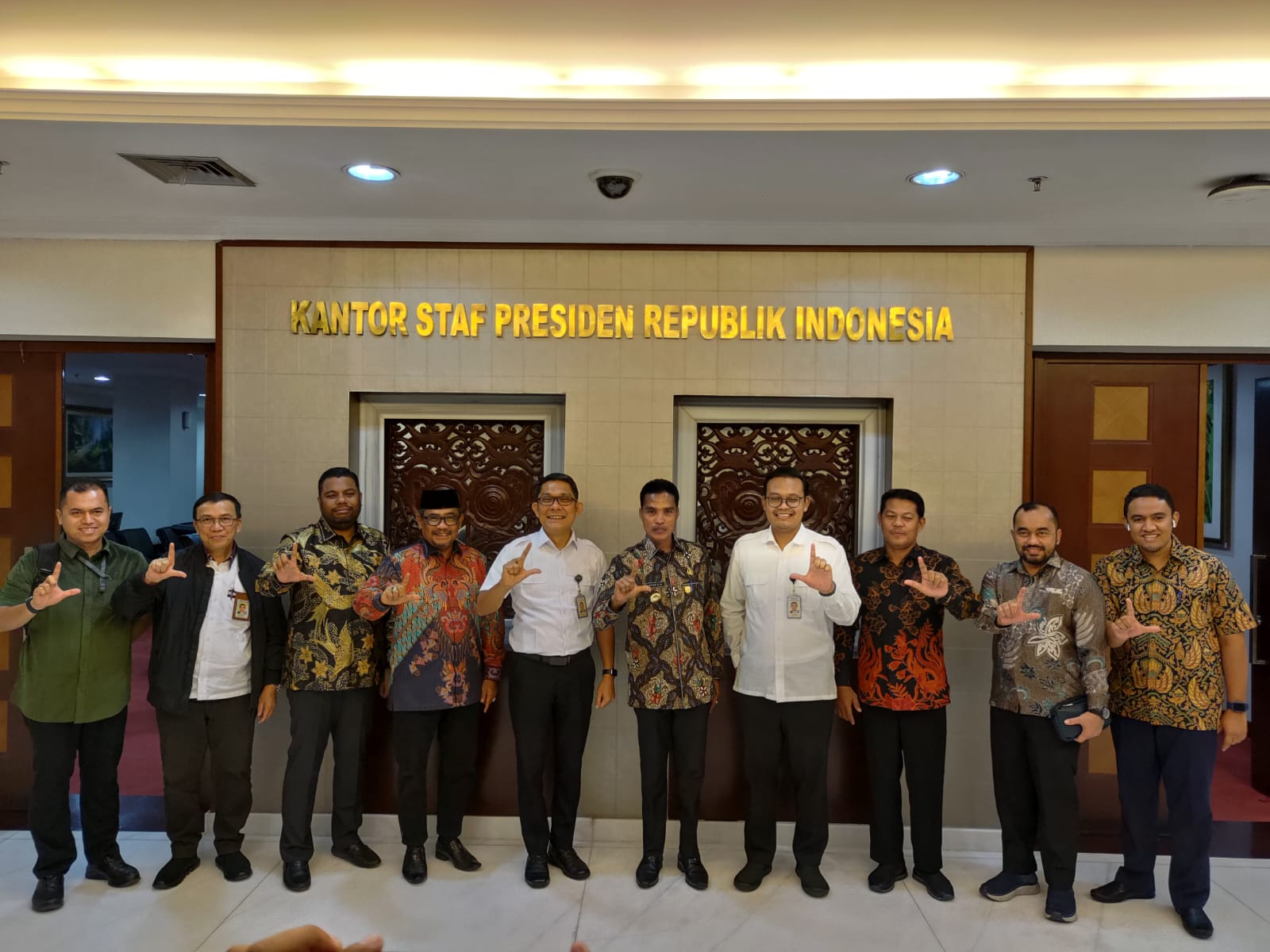 Pj. Walikota Langsa Melakukan Pertemuan dengan Deputi II Kepala Staf Kepresidenan (KSP).