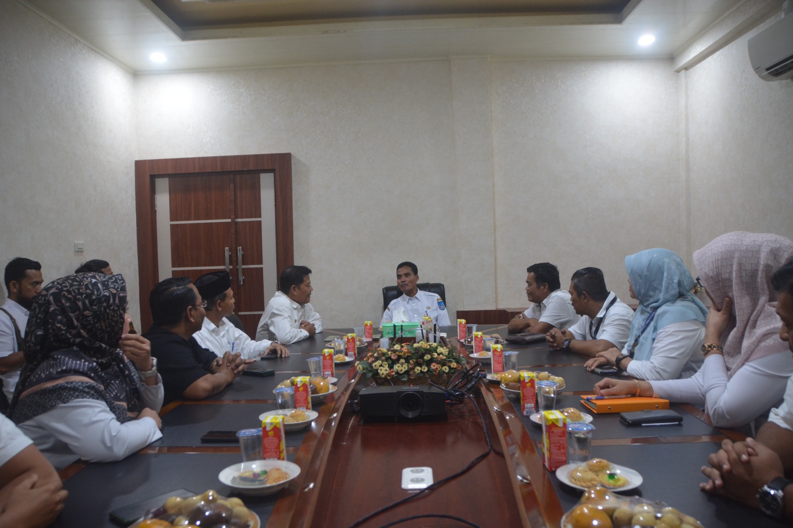 Pj. Walikota Langsa Kunjungan Kerja Dan Silahturahmi Dengan Manajemen  RSUD Langsa.