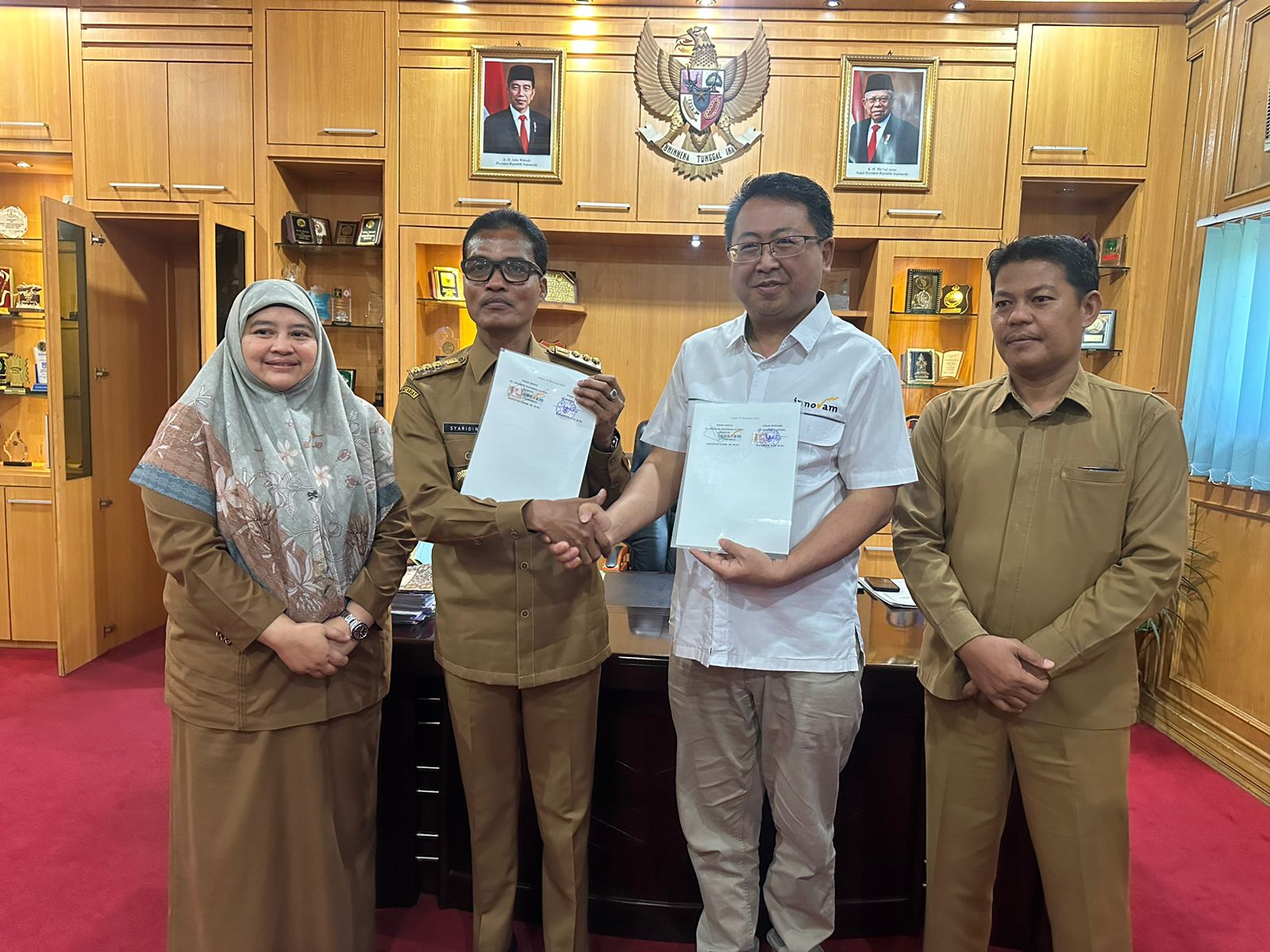 Pemerintah Kota Langsa melakulan Nota Kesepakatan bersama PT. Innovam Indonesia Global.