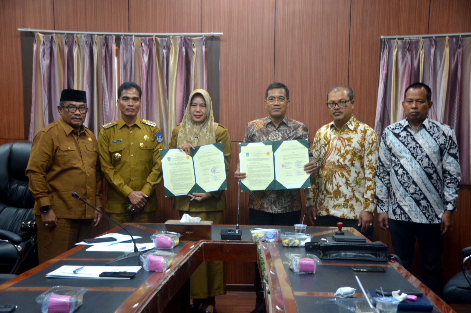 Pemerintah Kota Langsa Melakukan Penandatanganan MoA dengan Universitas Syiah Kuala.