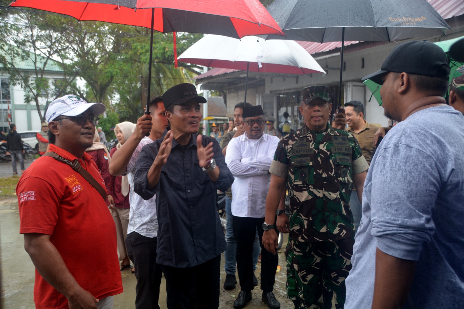 Pj. Walikota Langsa Kunjungi Sejumlah TPS Pemilu Dalam Wilayah Kota Langsa.