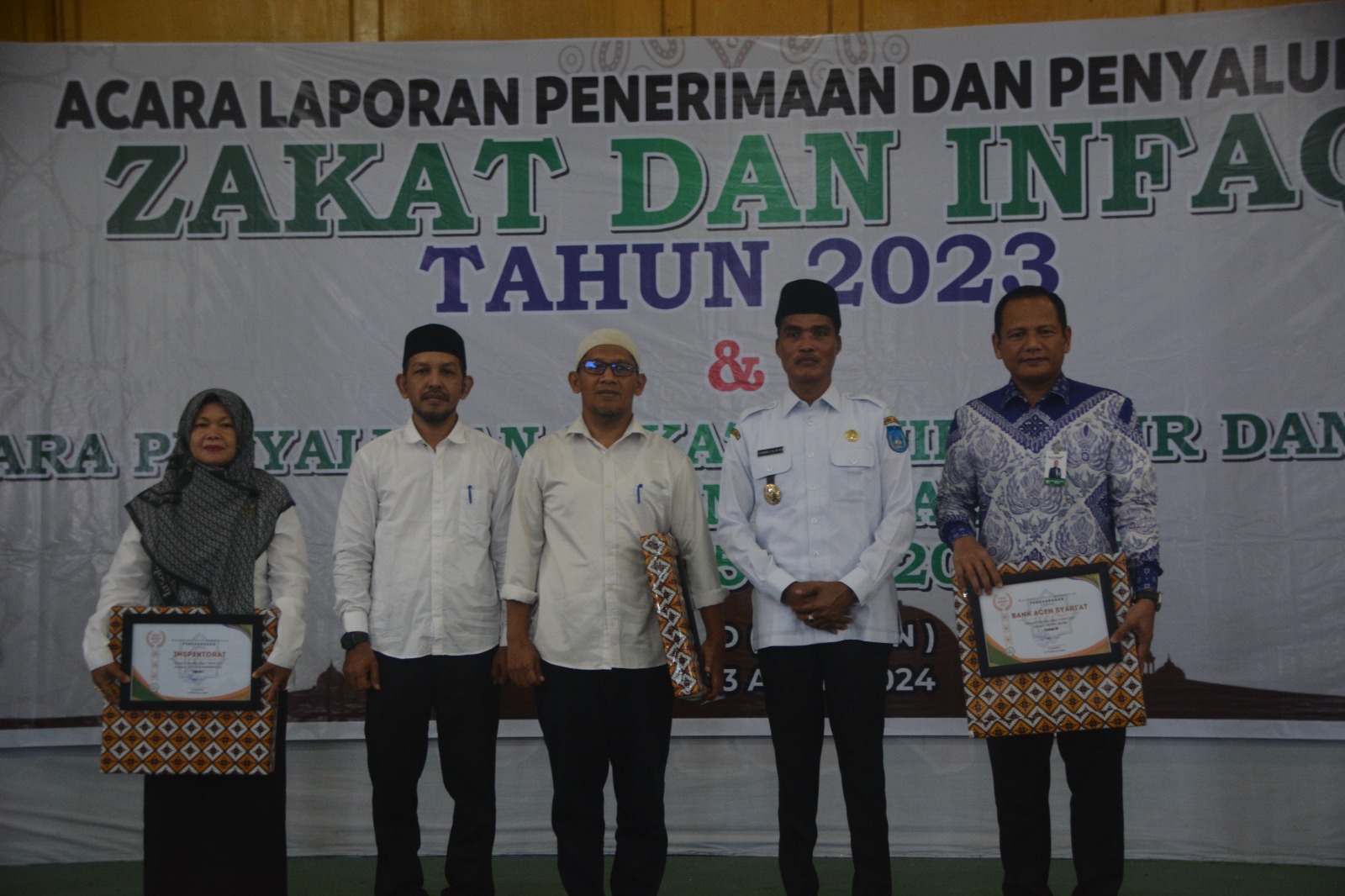 Pemerintah Kota Langsa Menyalurkan Zakat Asnaf Fakir dan Miskin Tahun 2024.