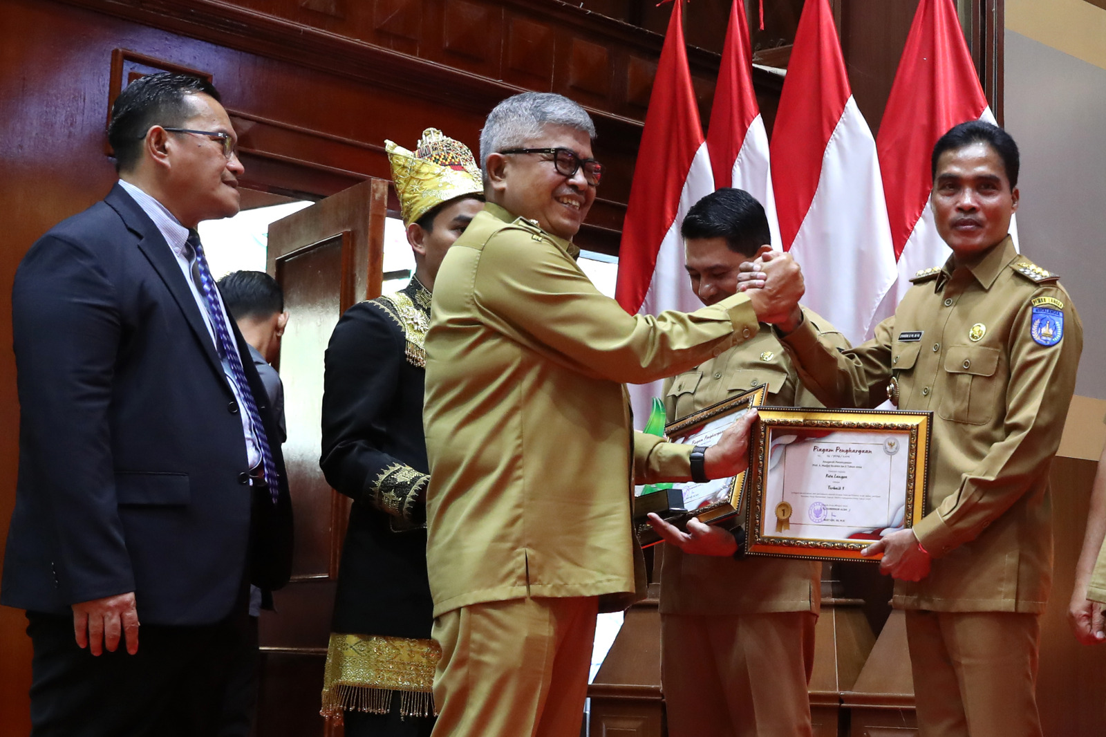 Pemerintah Kota Langsa Meraih Penghargaan Anugerah Perencanaan Prof A. Majid Ibrahim Ke X Tahun 2024 Terbaik 1.