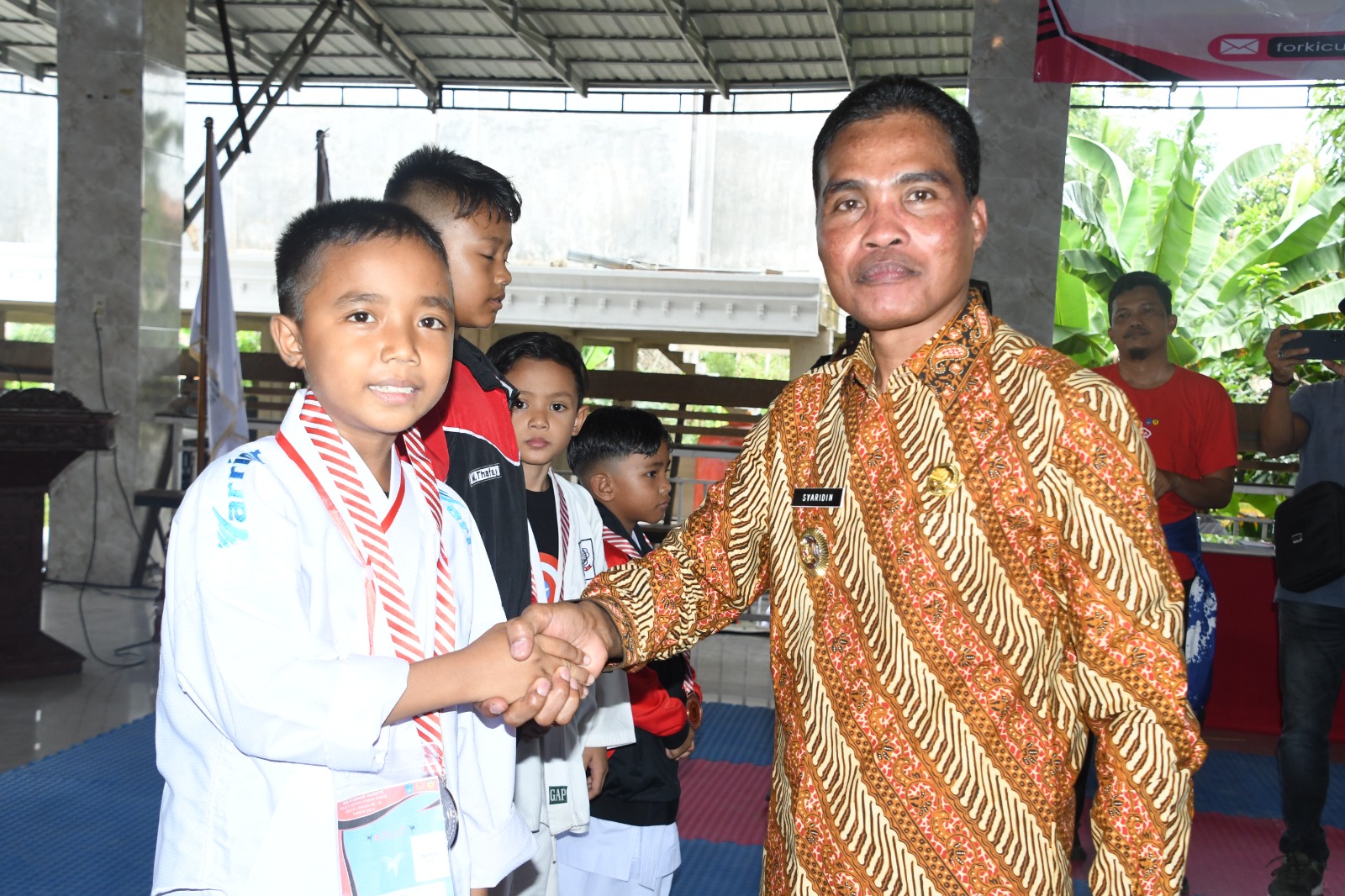 Pj. Walikota Langsa Menyebutkan Karate Wahana Pengembangan Karakter, Mental dan Disiplin.