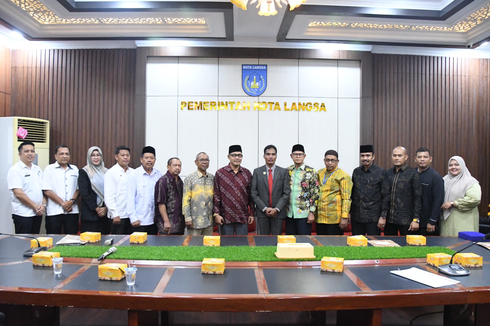 Pemerintah Kota Langsa Jalin MoU Bersama Universitas Sains CND dan Politkenik LP3I Kampus Langsa.