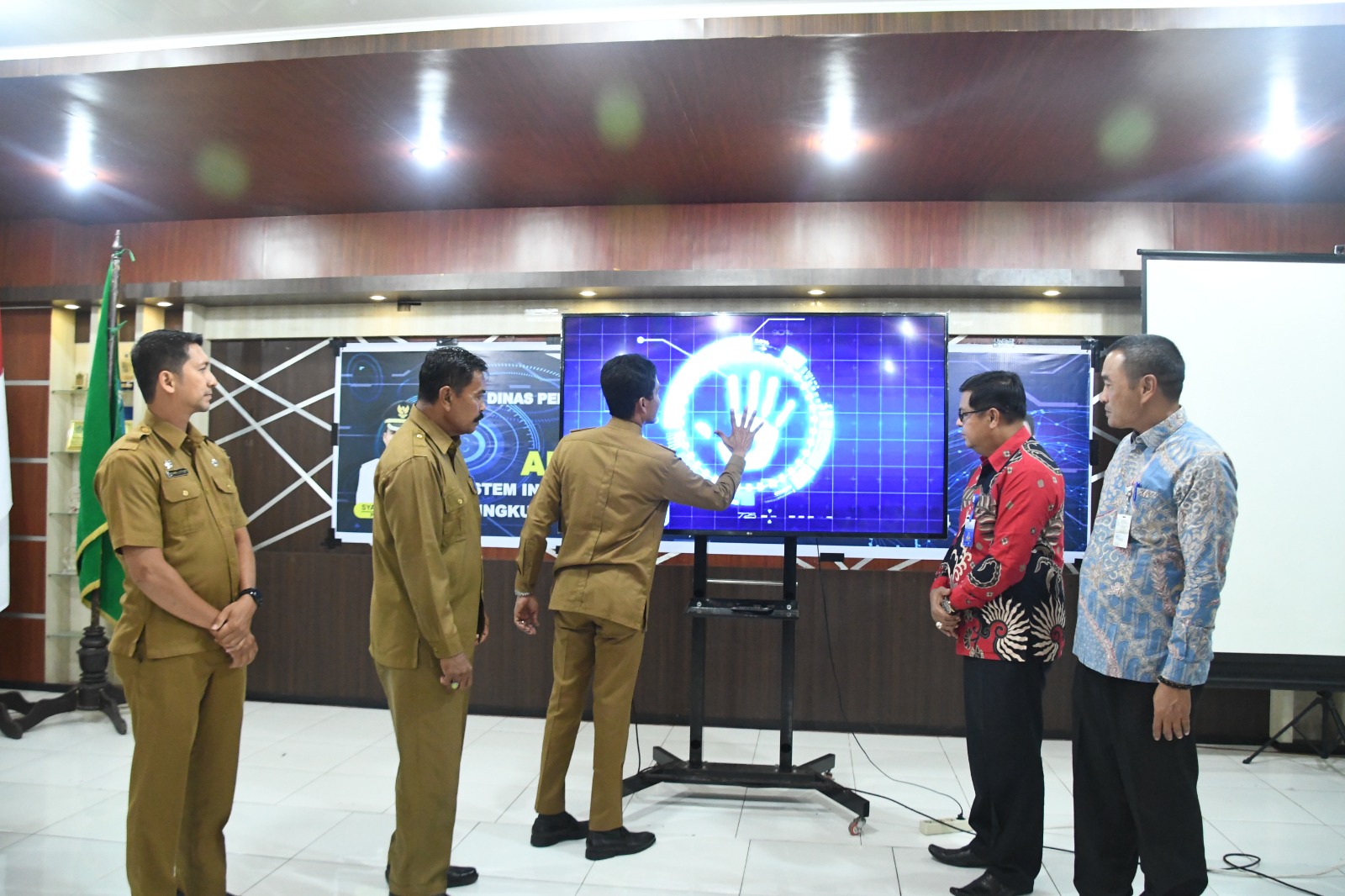 Pj. Walikota Langsa Launching Aplikasi SRIKANDI.