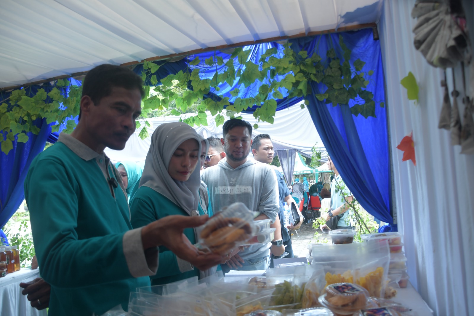 Pj. Walikota Langsa Membuka Jambore PKK Kota Langsa.